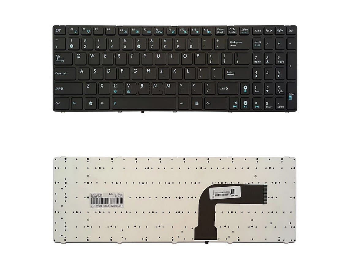 کیبورد لپ تاپ ایسوس ASUS K53 K52 N61 UX50