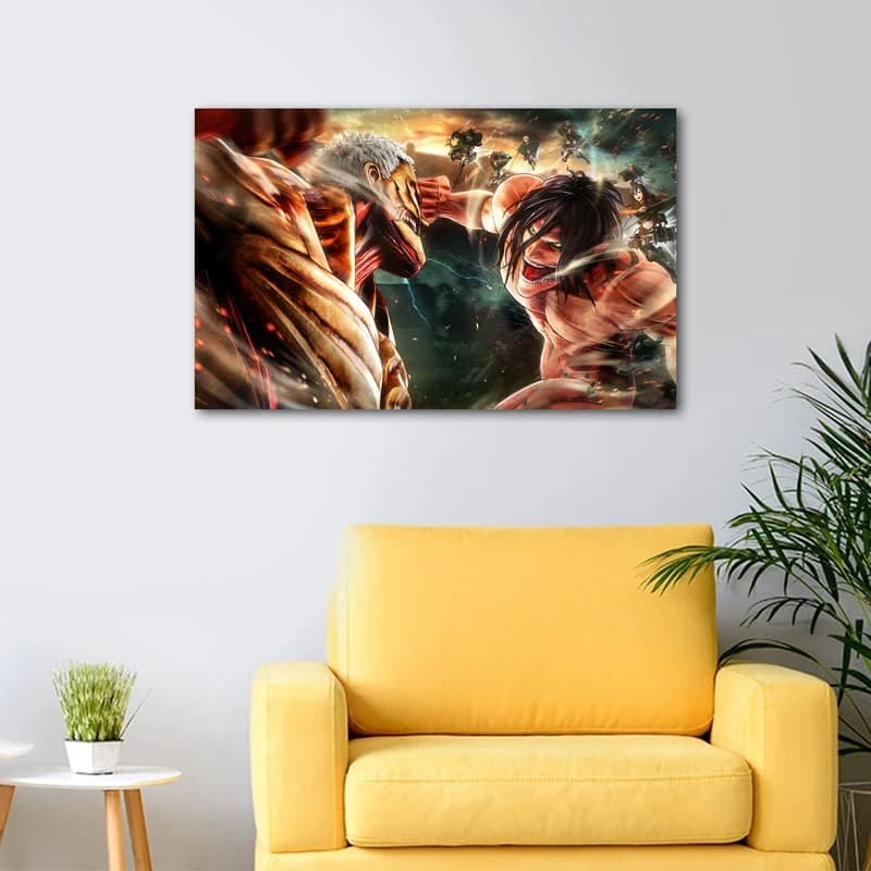 تابلو شاسی مدل انیمه اتک آن تایتان Attack on Titan کد As2509 — تصویر ۲