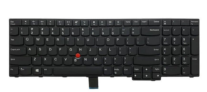 KEYBOARD LENOVO THINKPAD E570 با فریم و موس |کیبورد لپ‌تاپ Lenovo ThinkPad E570
