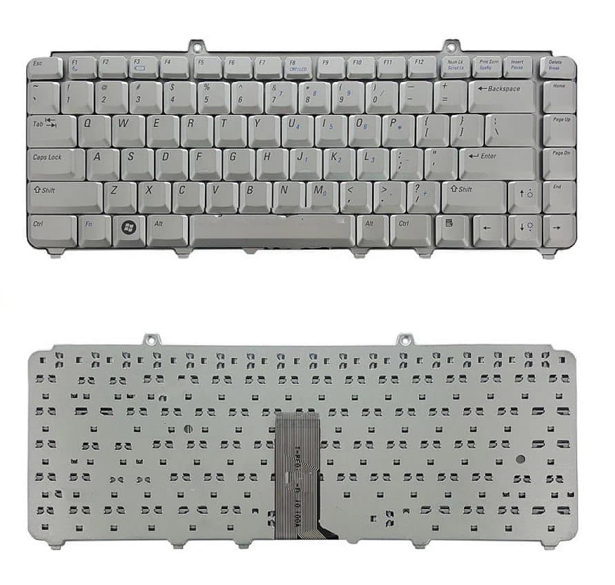 کیبورد لپ تاپ دل Keyboard Dell XPS 1330 Inspiron 1525 نقره ای