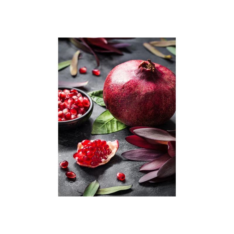 تابلو شاسی مدل شب یلدا و نقاشی انار و گل
