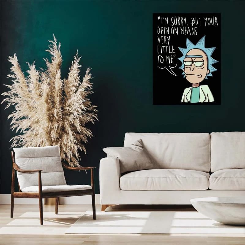 تابلو شاسی مدل Rick and Morty