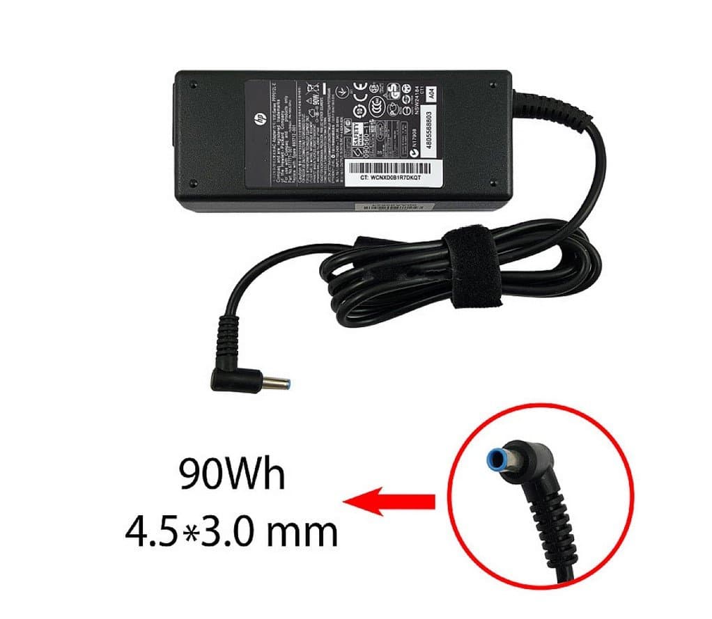 آداپتور لپ تاپ اچ پی HP 19.5V 4.62A سر فیش آبی