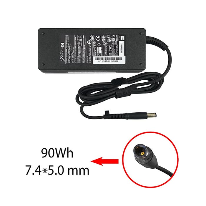 آداپتور لپ تاپ اچ پی 19V 4.7A مدل HP Adaptor مناسب انواع لپ‌ تاپ HP