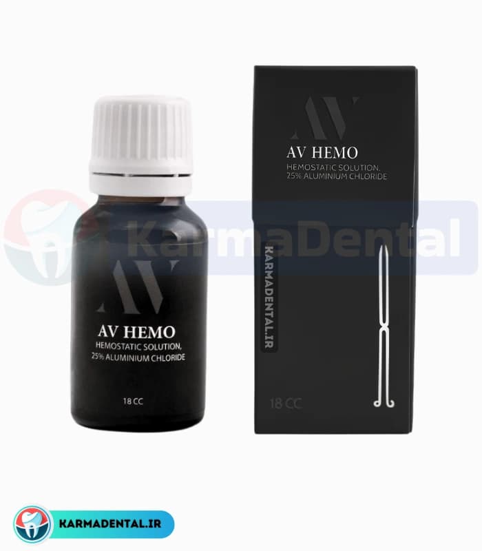 محلول خونبند هموستات آویژه طب (آلومینیوم کلراید 25%)
