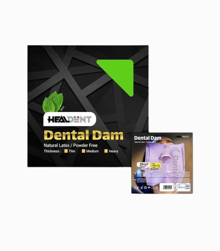 لاستیک رابردم هیلدنت – Healdent Ltex Dental Dam — تصویر ۲