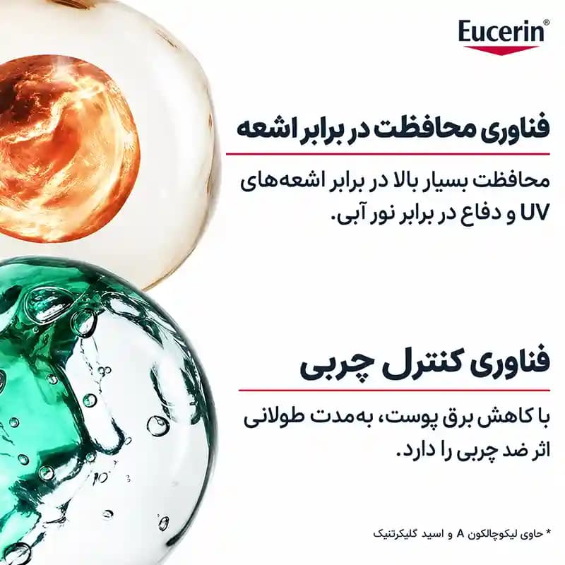 ژل-کرم ضد آفتاب اوسرین مدل Oil Control حجم 50 میل — تصویر ۴