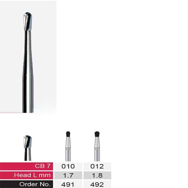فرز کارباید جراحی توربین وردنت – Verdent CB7 19mm — تصویر ۳