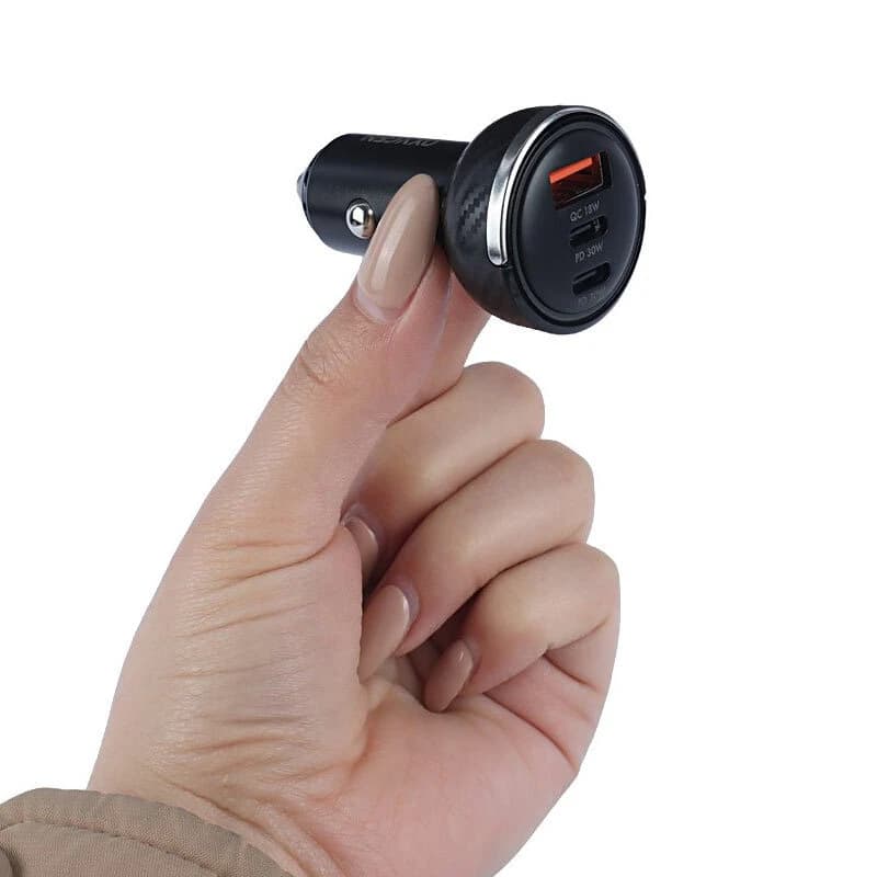 شارژر فندکی 60 وات اکسیژن AC-14 | PD + QC3.0 + 3 پورت — تصویر ۴