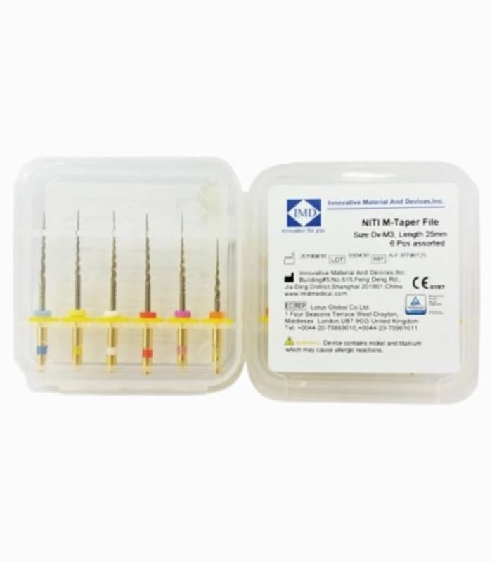فایل روتاری ام پروتیپر نیتی بلو آی ام دی – IMD Niti M-Protaper Blue