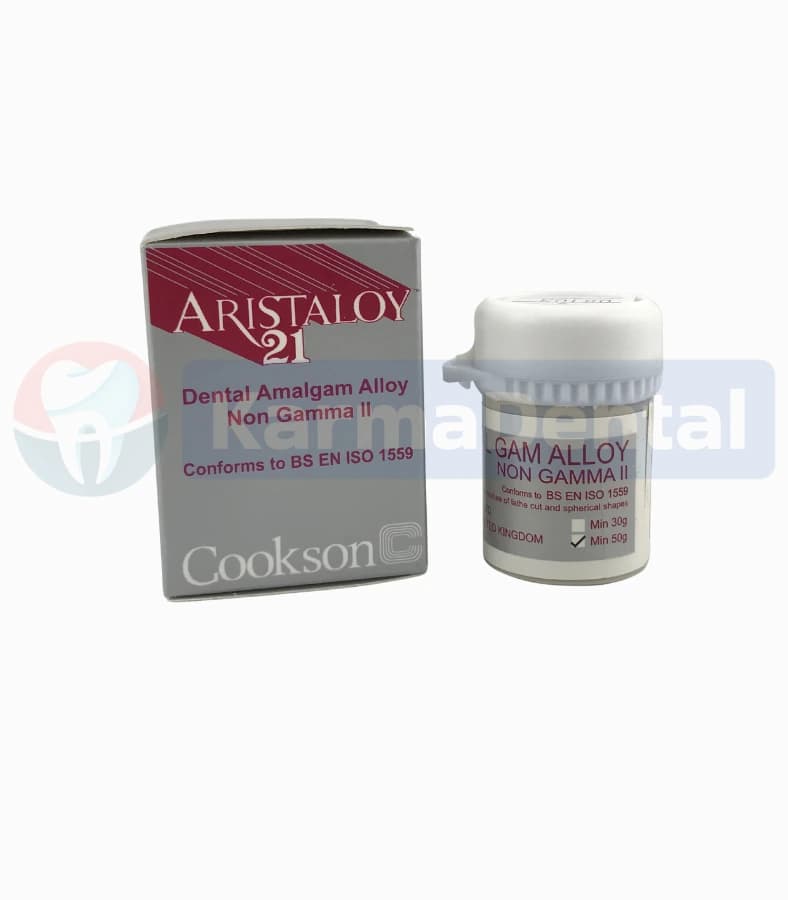 پودر آمالگام آریستالوی ۵۰ گرمی – Aristaloy Dental Amalgam