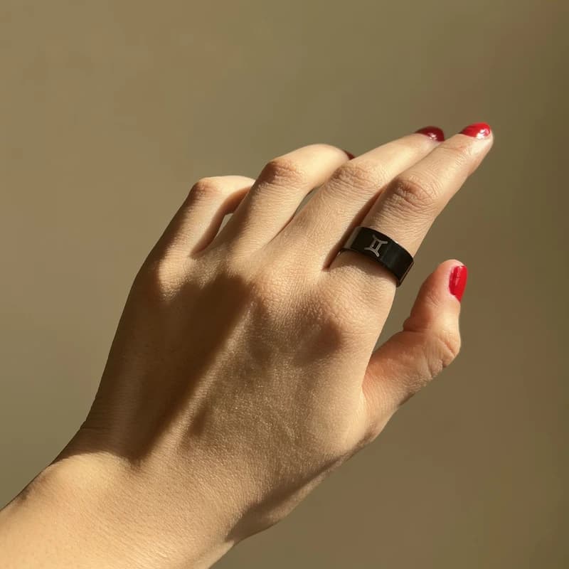انگشتر مدل ماه تولد خرداد Gemini — تصویر ۳