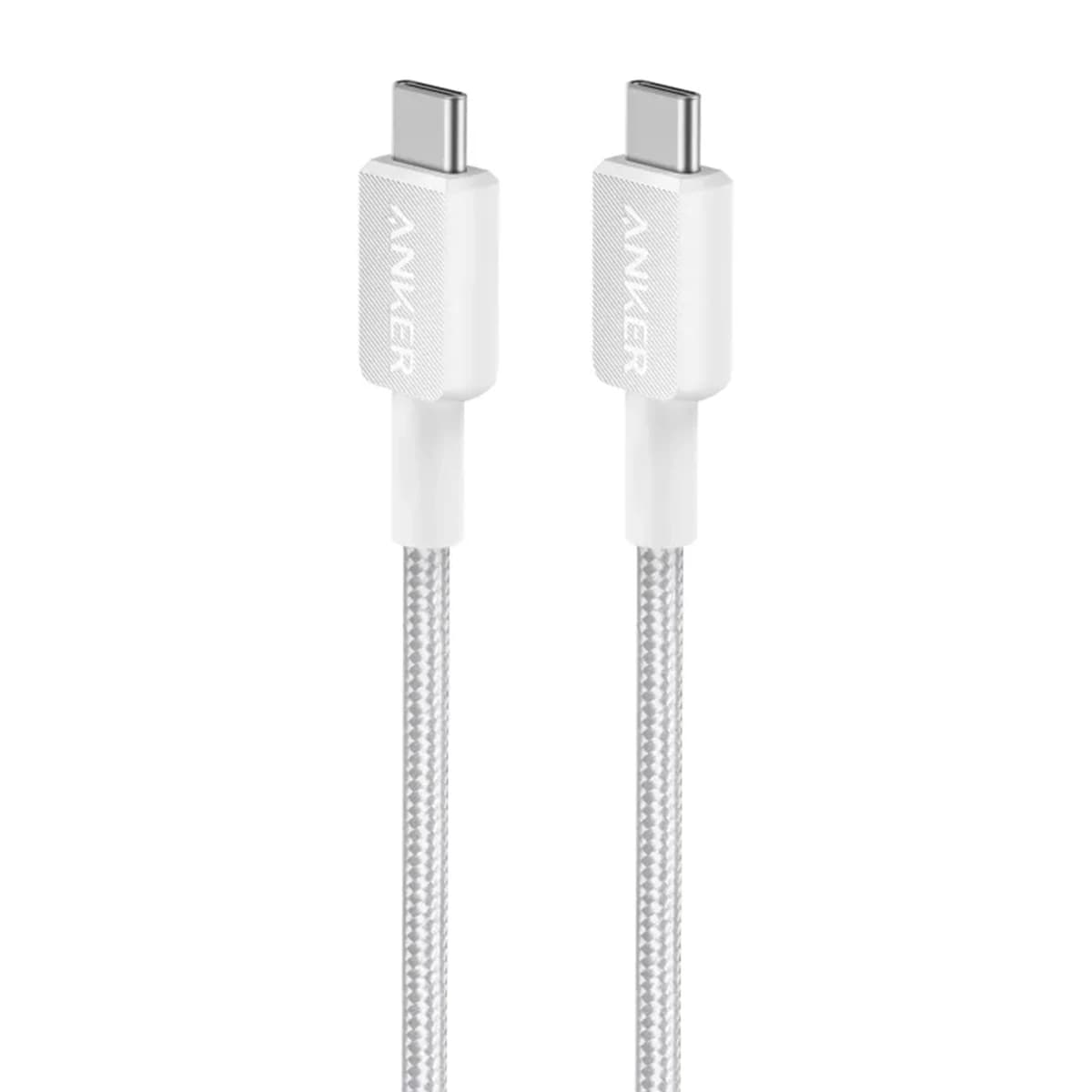 کابل USB-C به USB-C انکر 60W مدل A81F5 طول ۹۰ سانتی‌متری