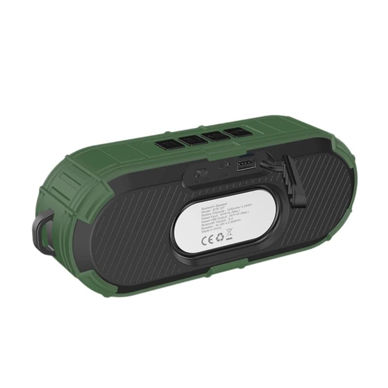 اسپیکر بلوتوثی اکسیژن مدل AX-107 با باتری 1200 میلی‌آمپری — تصویر ۴