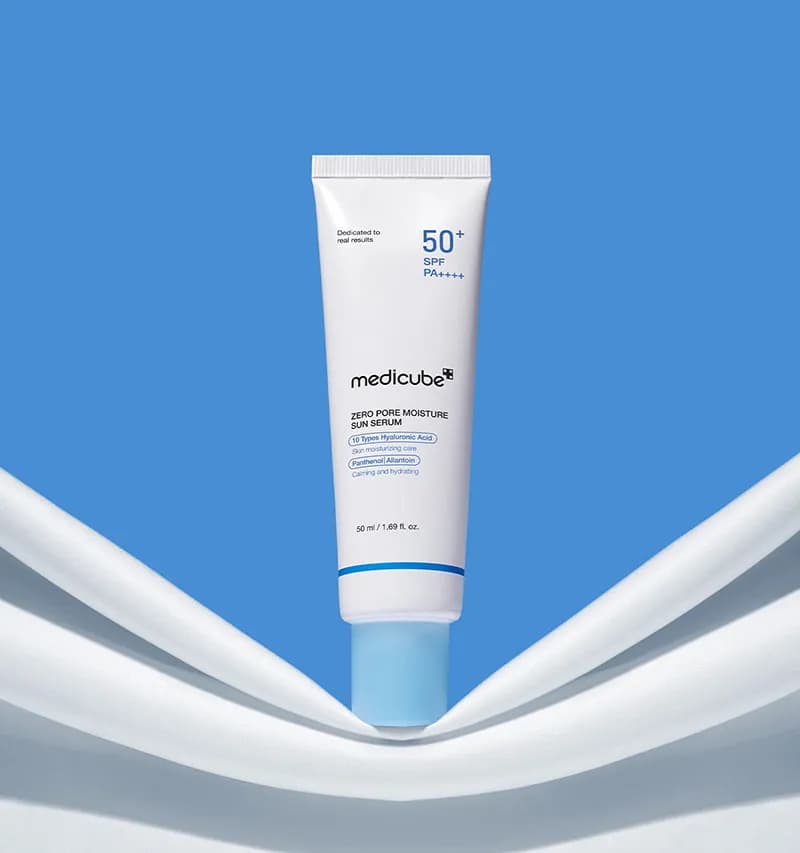 سرم ضد آفتاب مدیکیوب مدل Zero Pore Moisture حجم 50 میل — تصویر ۵