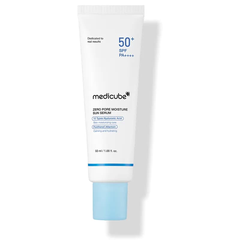 سرم ضد آفتاب مدیکیوب مدل Zero Pore Moisture حجم 50 میل