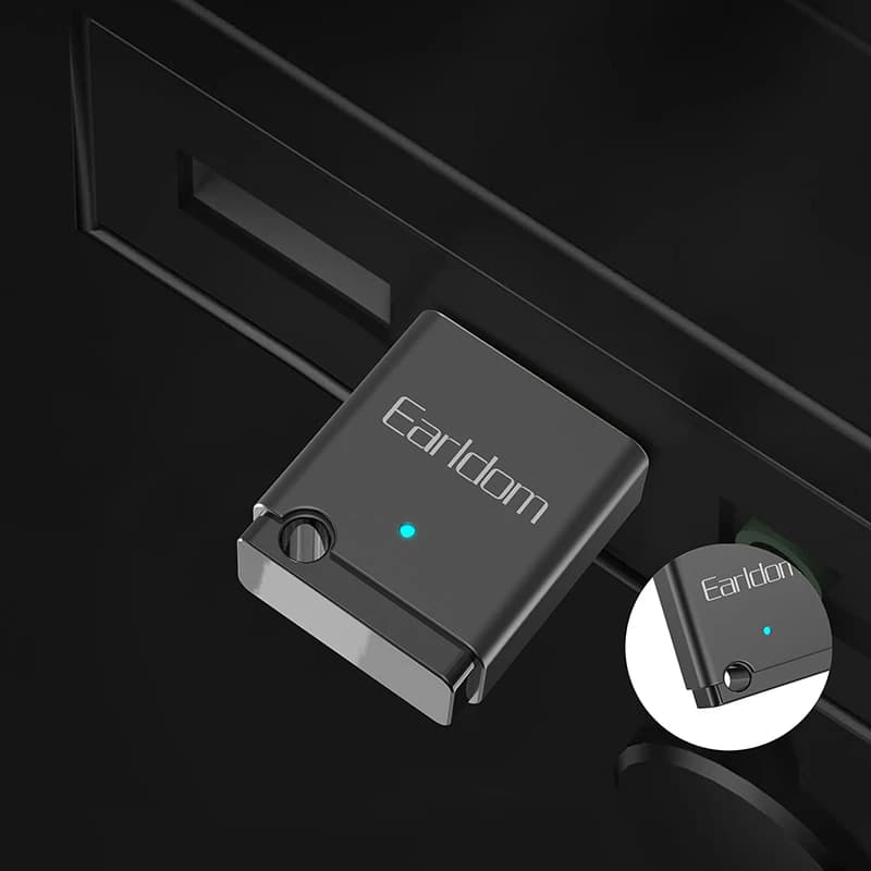 تبدیل USB به بلوتوث ارلدام BR08 | مناسب ماشین و اسپیکرهای بدون بلوتوث — تصویر ۳