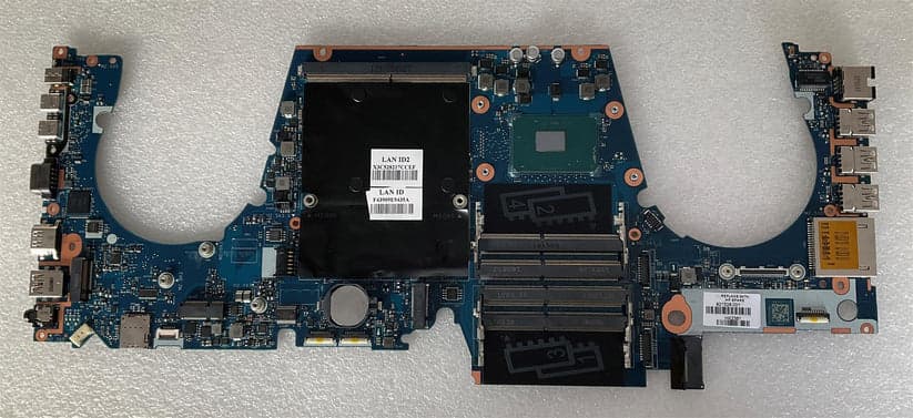 مادربرد HP ZBook 17 G4 | پردازنده i7-7820HQ | کد LA-E171P — تصویر ۲