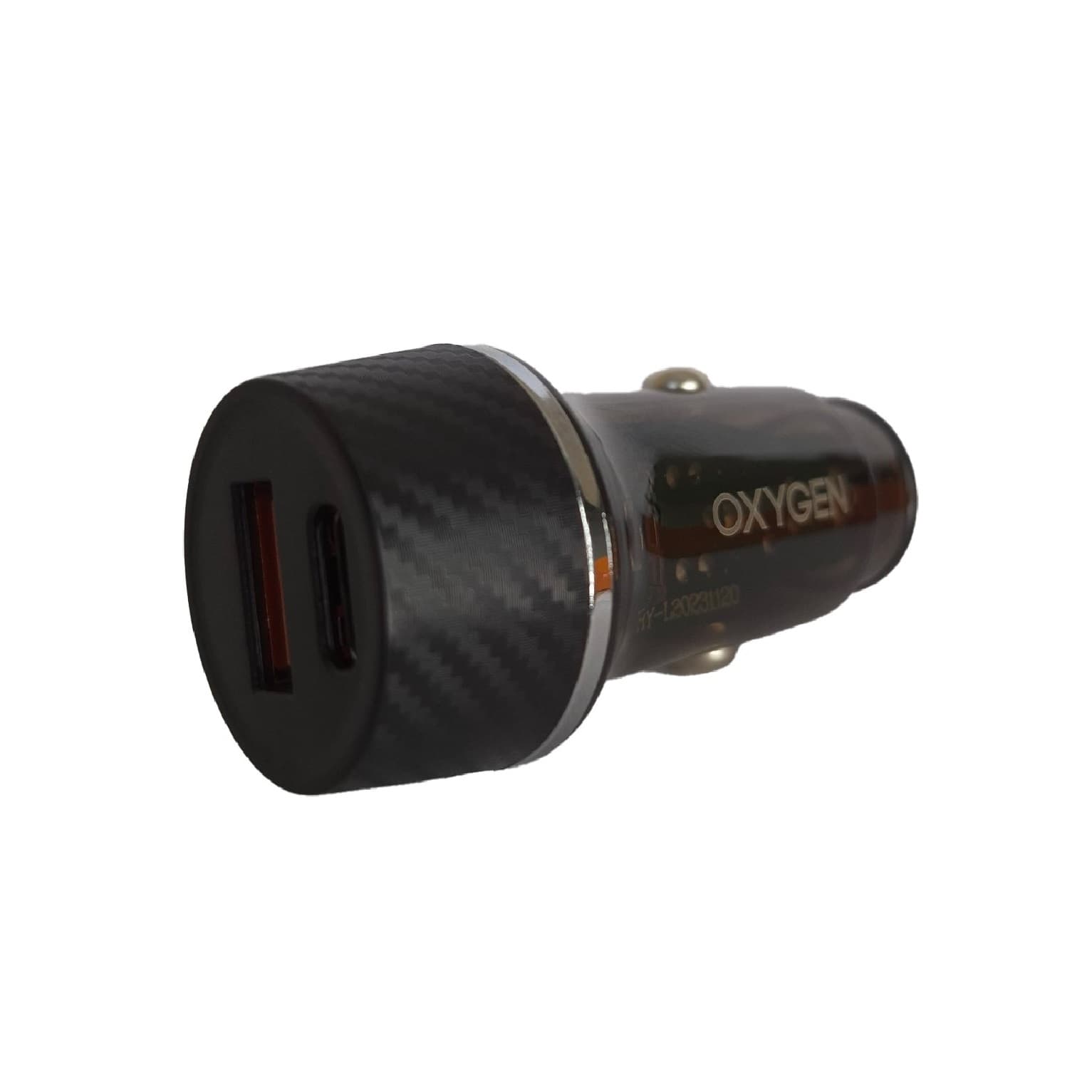 شارژر فندکی ۳۸ وات اکسیژن AC-02 | دو پورت مجهز به PD 30W و QC 3.0