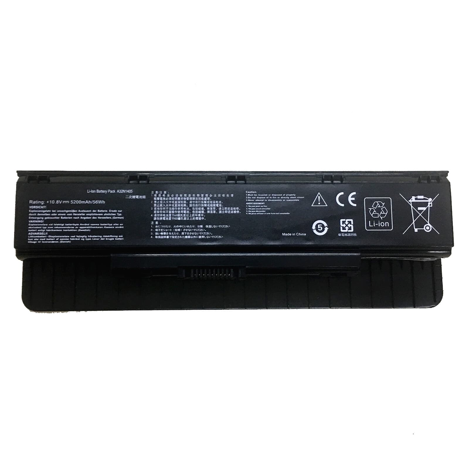 باتری لپ تاپ ایسوس N56 و N46 | مدل 6Cell | ظرفیت 4400 میلیآمپر | ASUS Laptop Battery
