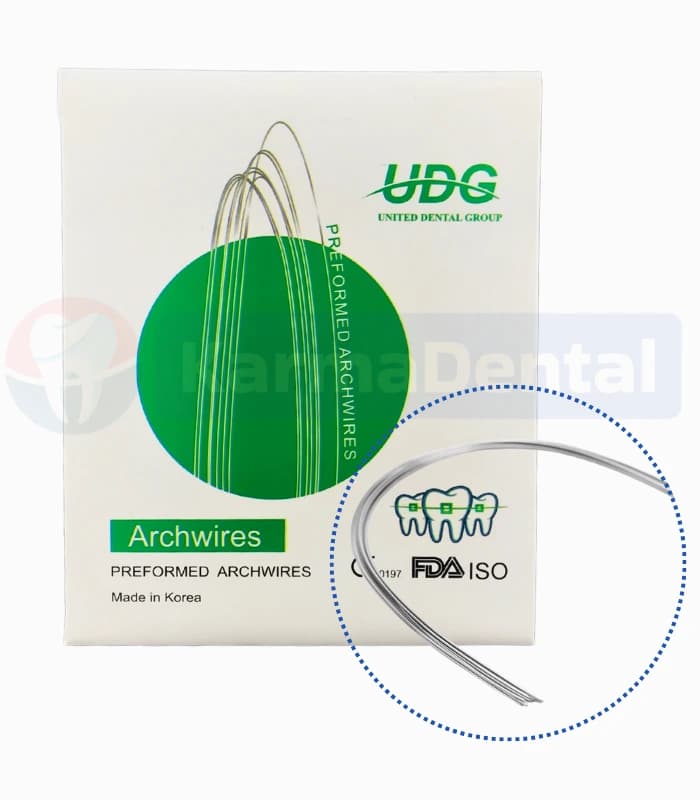 سیم ارتودنسی مقطع گرد استیل UDG