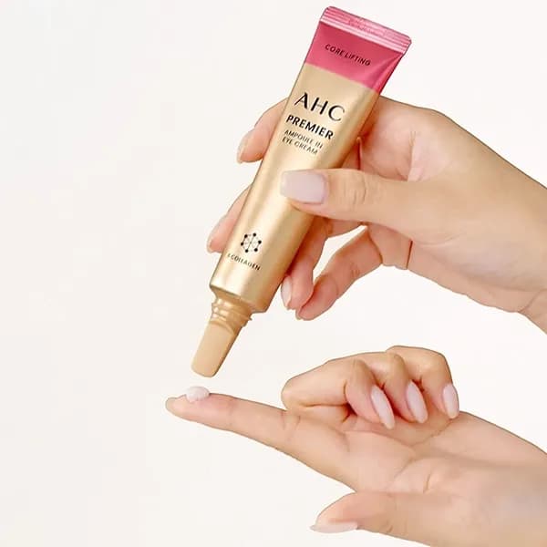 کرم دور چشم و جوانساز کل صورت AHC مدل Premier Ampoule In Eye Cream — تصویر ۴