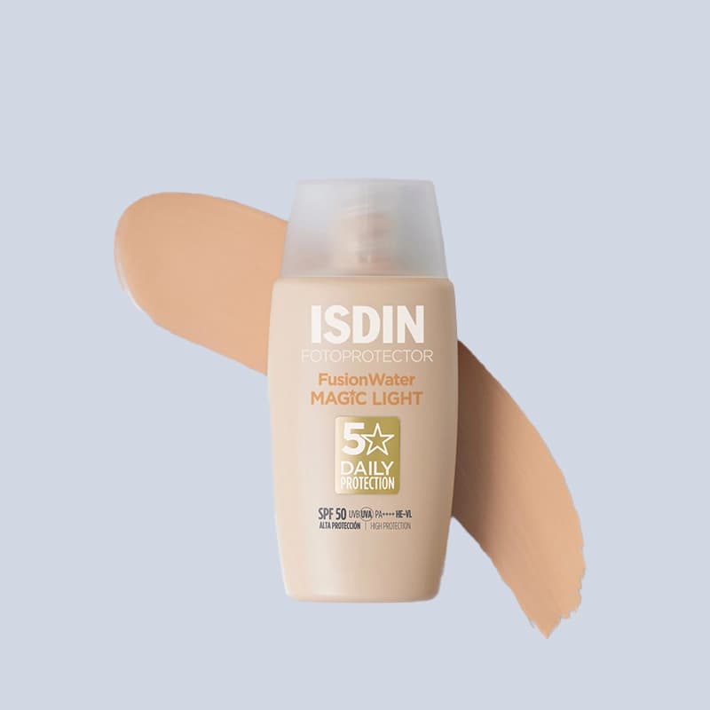 ضد آفتاب فیوژن واتر مجیک لایت ایزدین SPF 50 — تصویر ۳