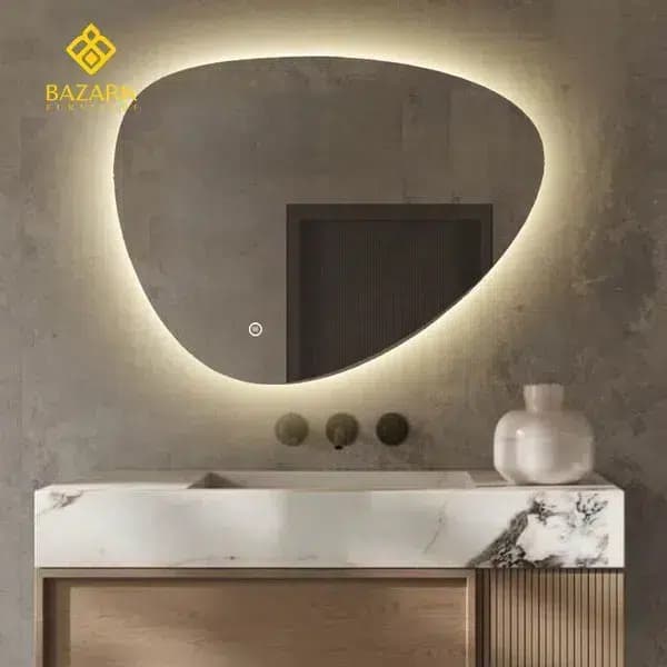 آینه بک لایت دفرمه مدل 2092