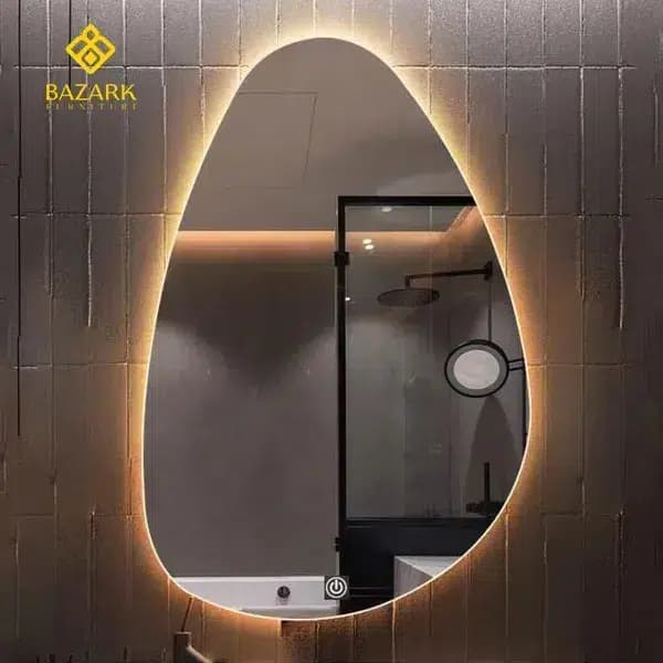 آینه بک لایت دفرمه مدل 2080