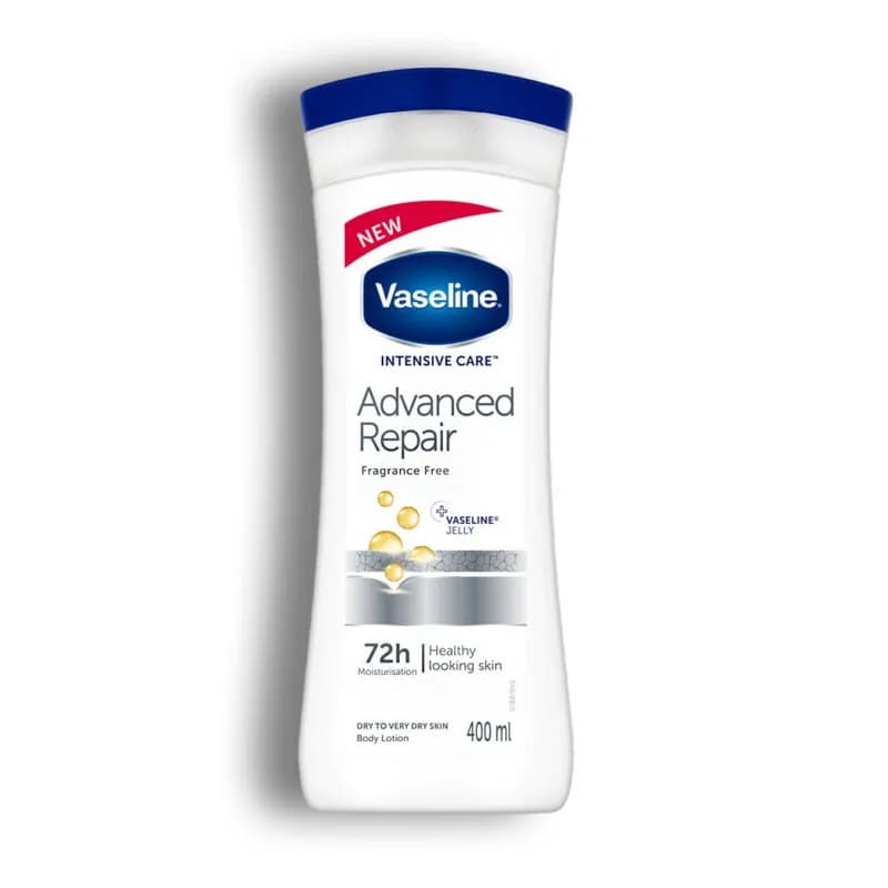 لوسیون 72 ساعته وازلین مدل Advanced Repair حجم 400 میلی لیتر