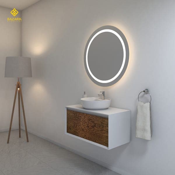 روشویی کابینتی دیواری روکار مدل بارمان — تصویر ۳