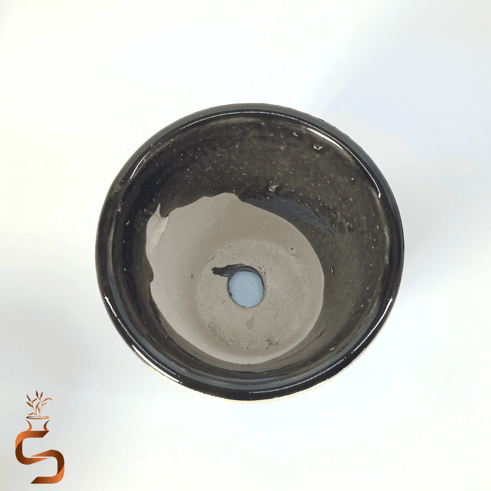 گلدان سرامیکی استوانه‌ای کوچک رنگی — تصویر ۵