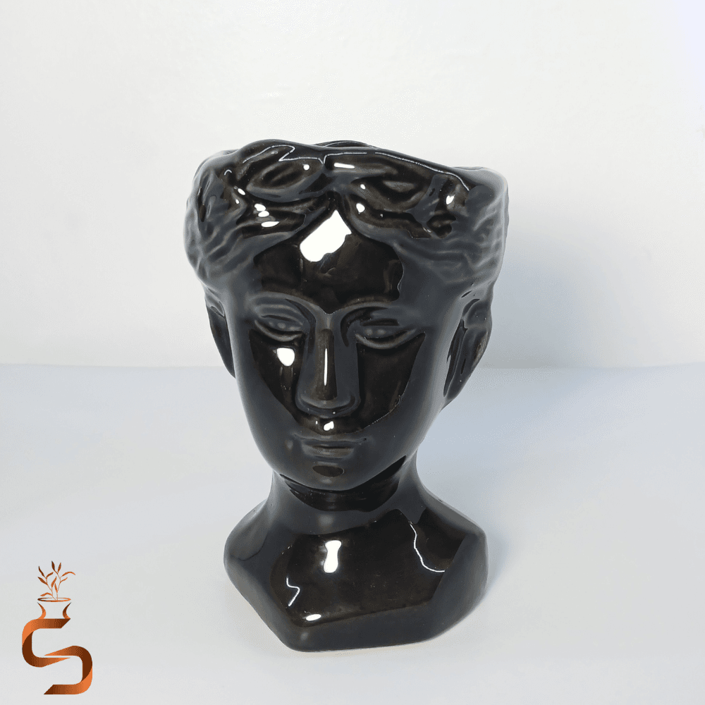 گلدان دکوراتیو رخ سرامیکی سایز 1