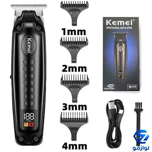 ماشین اصلاح کیمی مدل KM-1578 — تصویر ۱۰