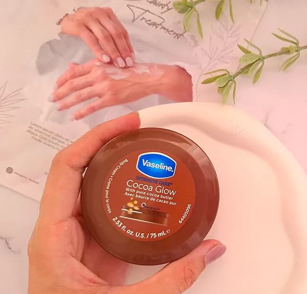 کرم بدن وازلین Cocoa Glow — تصویر ۴
