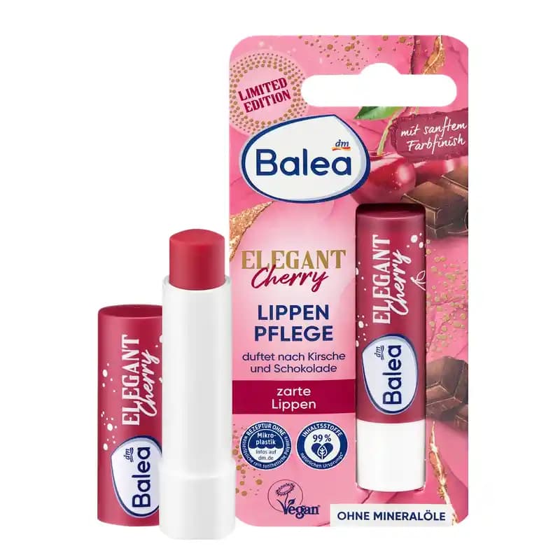 بالم لب گیلاسی باله آ balea Elegant Cherry lip balm