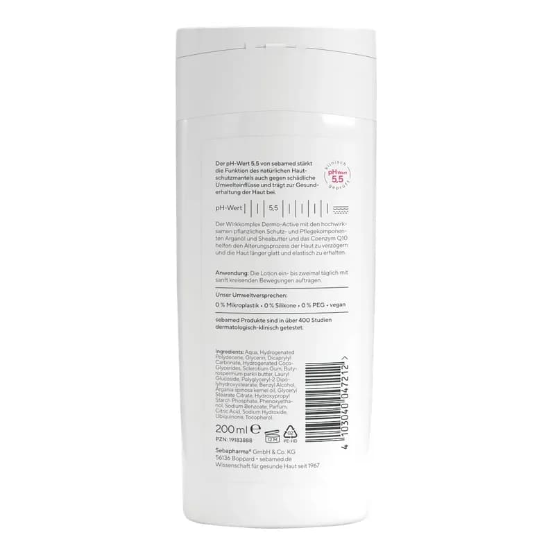 لوسیون بدن ضد پیری سبامد sebamed Bodylotion Anti Aging — تصویر ۲