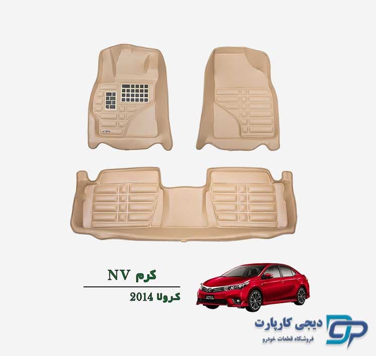 کفپوش پنج بعدی NV تویوتا کرولا — تصویر ۲