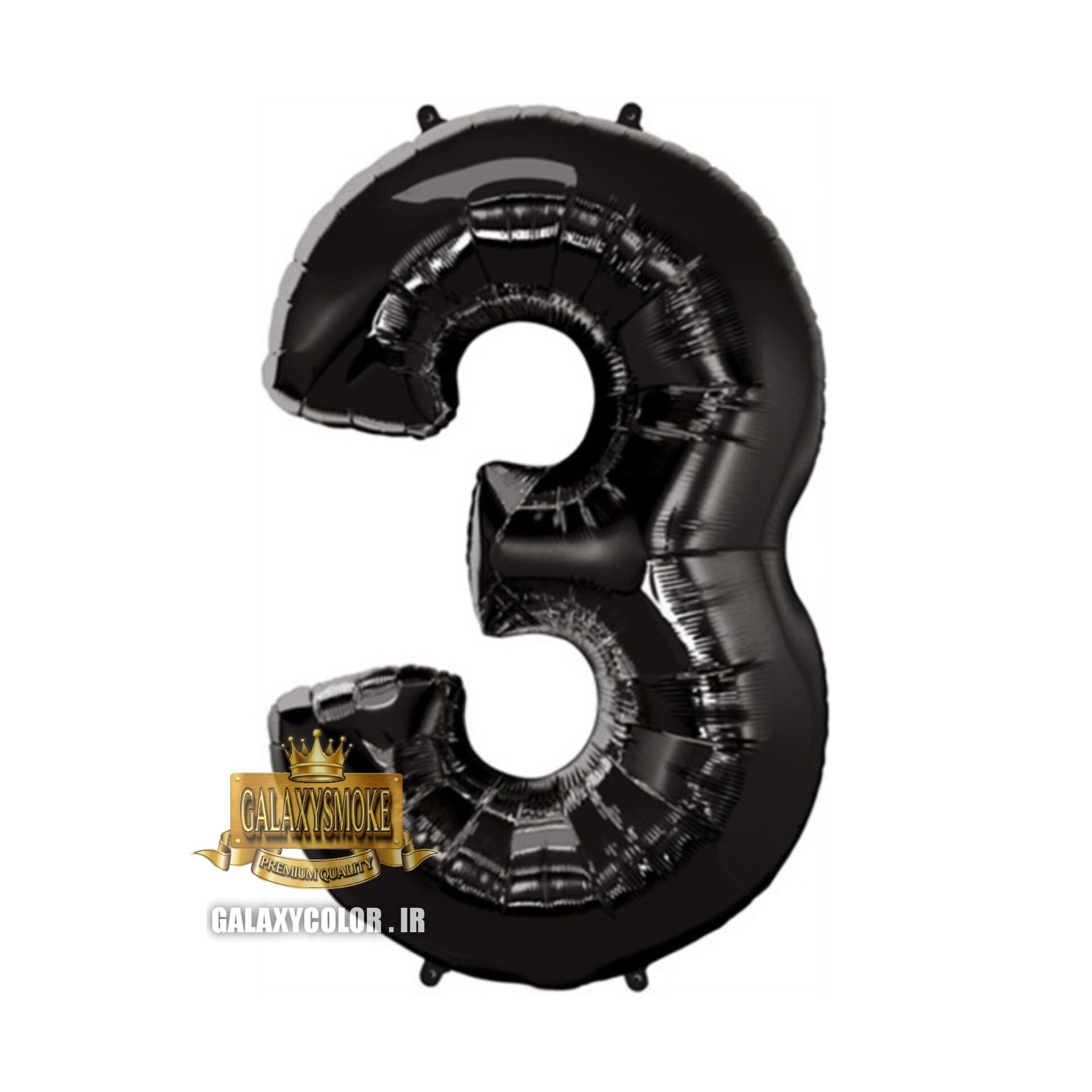 بادکنک فویلی عدد 3 دارای ( 6 رنگ ) — تصویر ۵