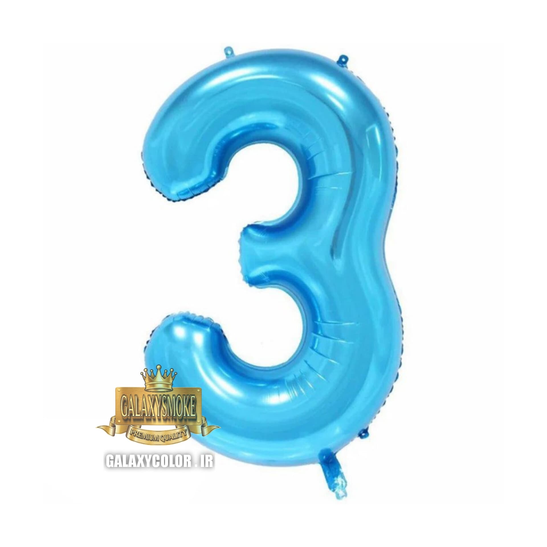 بادکنک فویلی عدد 3 دارای ( 6 رنگ ) — تصویر ۶
