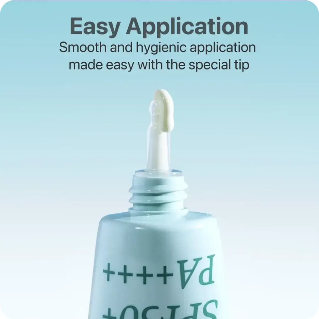 اسنس ضد آفتاب بی رنگ نامبوزین شماره 1 مدل Clear Filter تسکین دهنده پوست حساس SPF50 حجم 50 میل — تصویر ۵