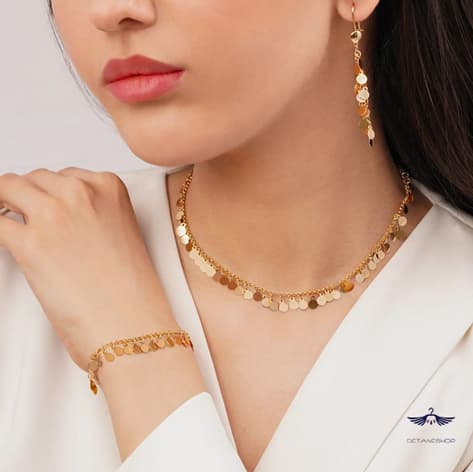 سرویس سکه ای طلایی برند YSX کد ۰۰۳۸