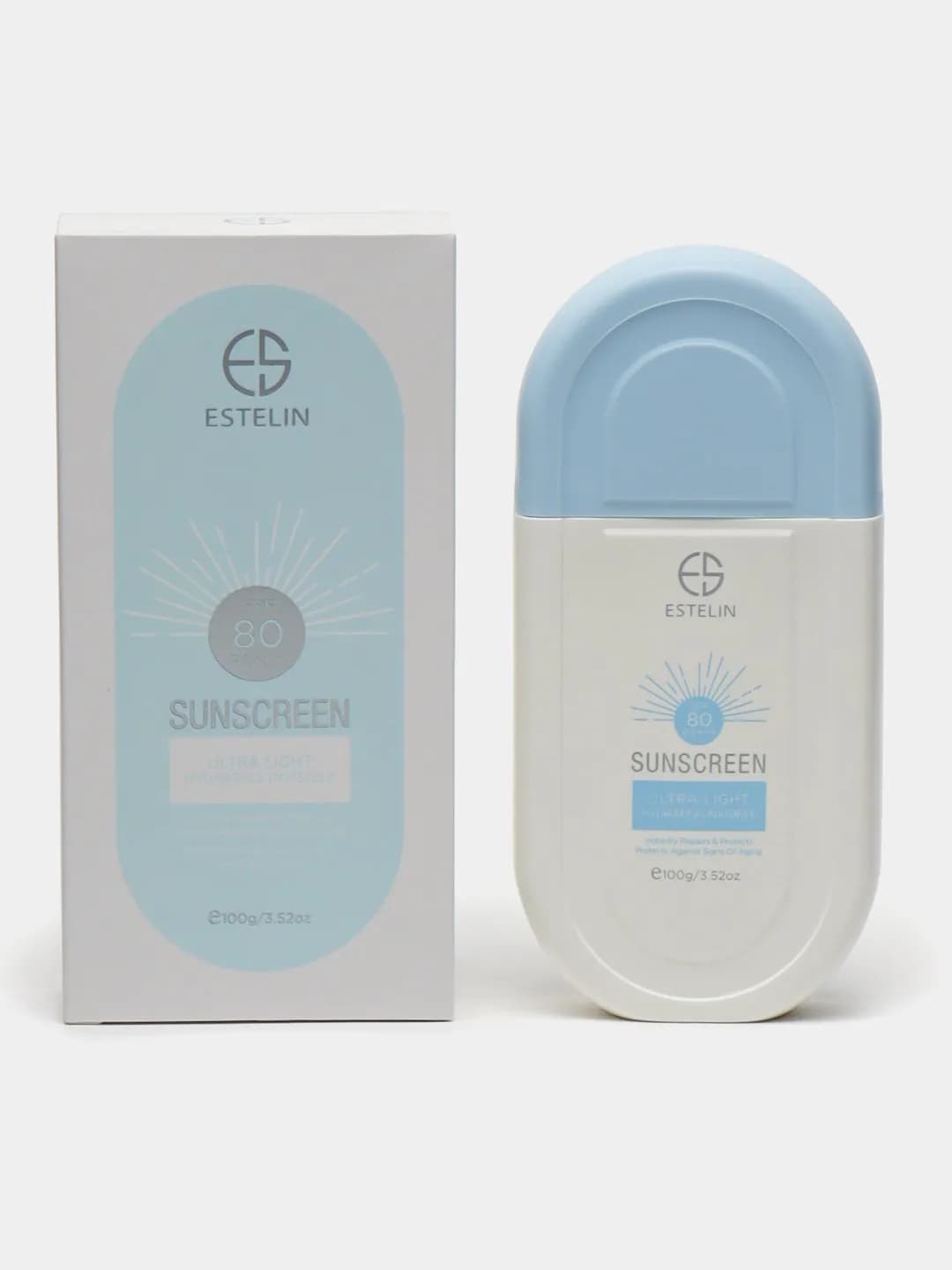 کرم ضدآفتاب استلین spf 80 بی رنگ 100 میل — تصویر ۳