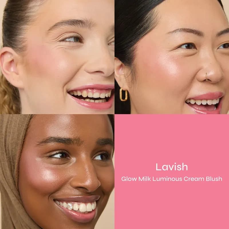 رژ گونه کرمی بیوتی کراپ beauty crop Glow Milk Luminous Cream Blush — تصویر ۴