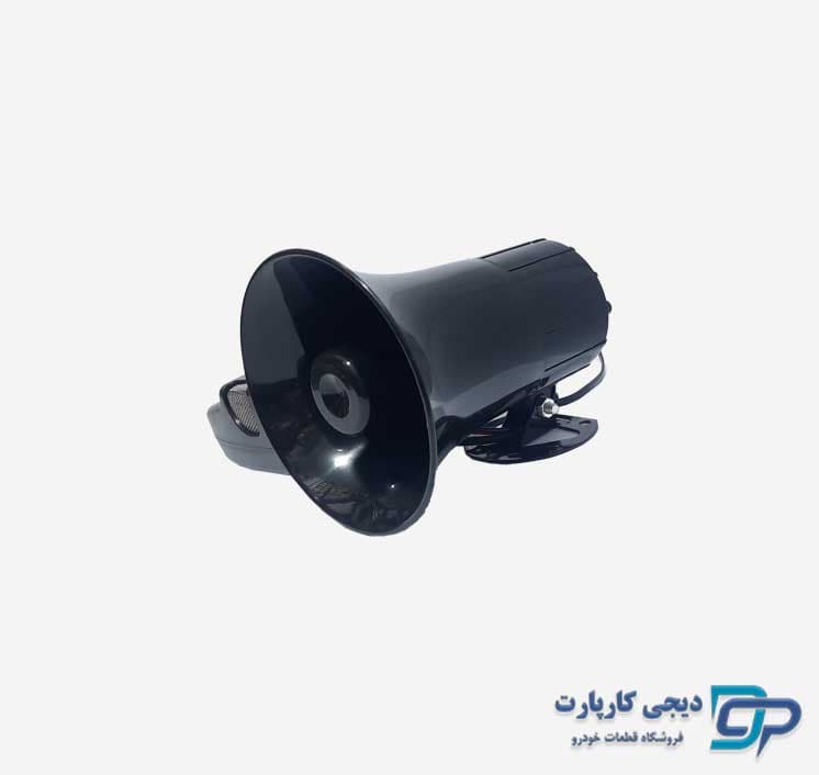آژیر پلیسی میکروفن و آمپلی دار — تصویر ۲