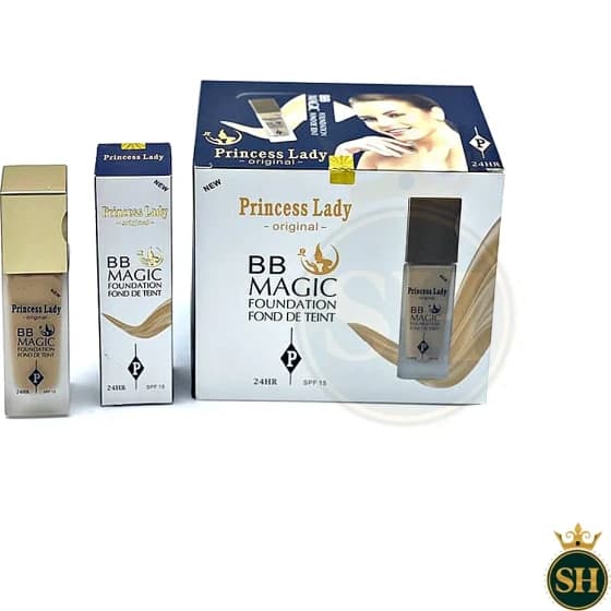 کرم پودر پرنسس لیدی بی بی حجم ۵۰ میلی لیتر گیاهی