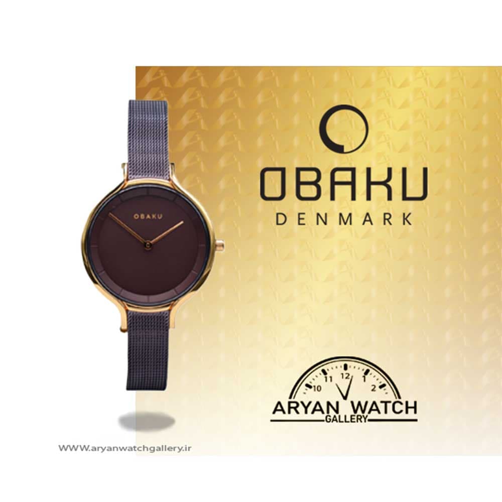 ساعت مچی زنانه | اوباکو OBAKU V228LXVNMN — تصویر ۲