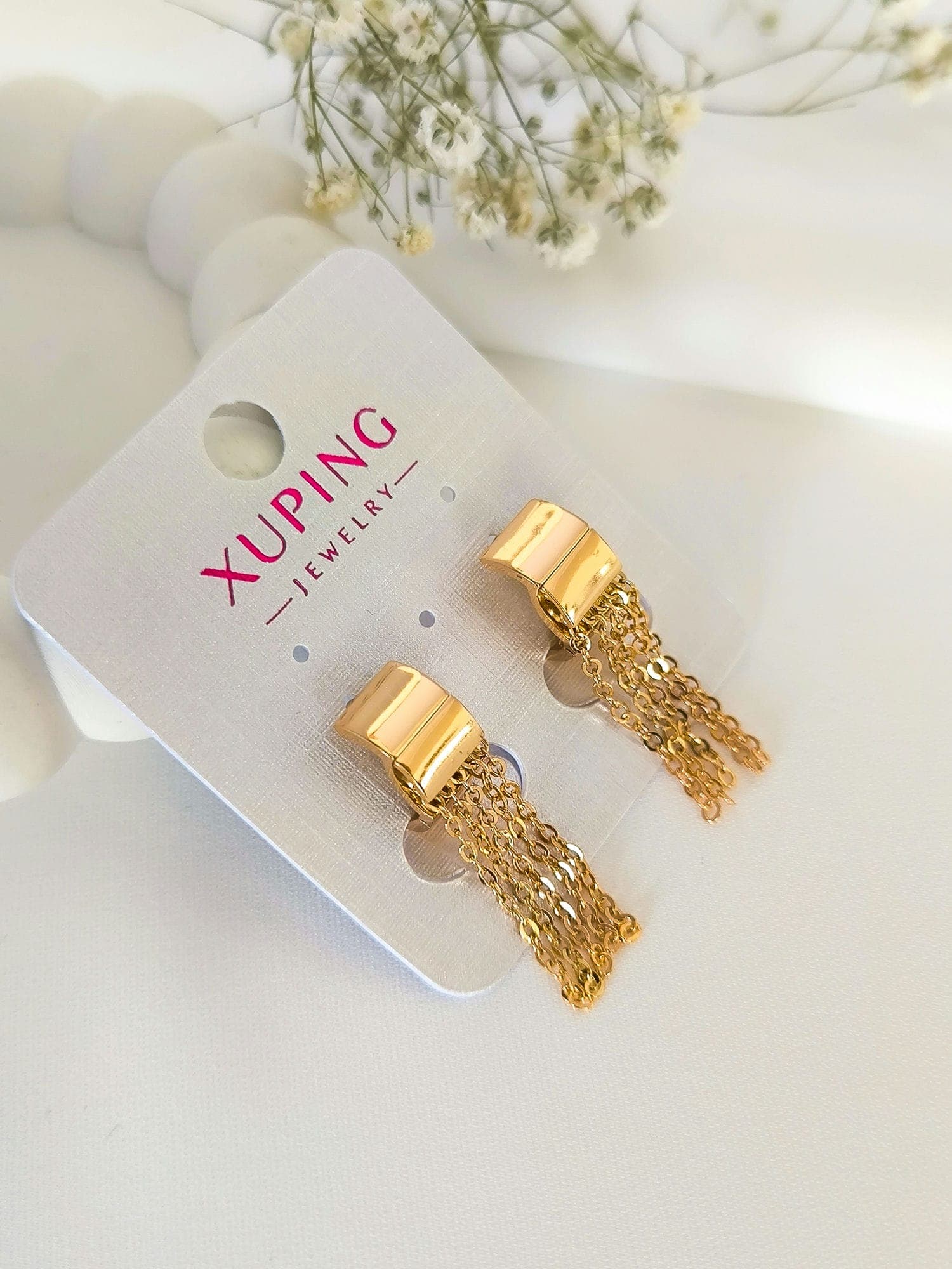 گوشواره ژوپینگ حلقه ای 5 رشته
