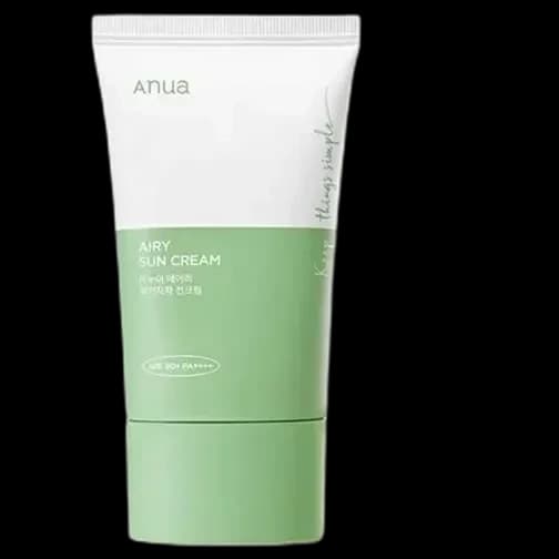 کرم ضد آفتاب تسکین دهنده آنوا مدل Airy SPF50 بی رنگ حجم 50 میلی لیتر — تصویر ۲