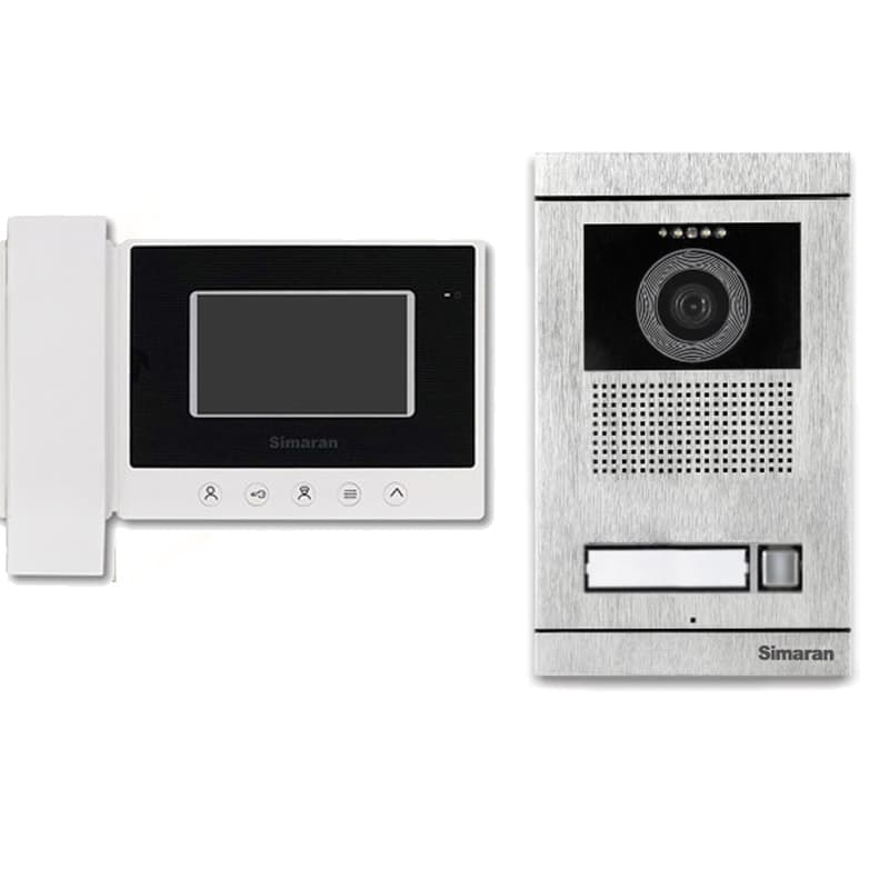 دربازکن تصویری سیماران مدل 43HS-VFBC1؛ اندازه نمایش 4.3 اینچ سانتی‌متر — تصویر ۴